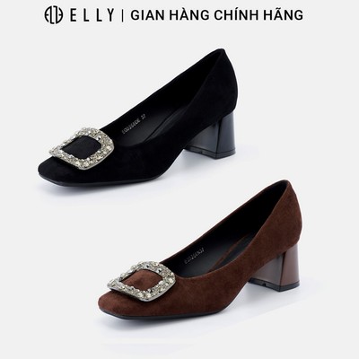 Giày cao gót nữ ELLY EG268 5cm da tổng hợp thanh lịch công sở