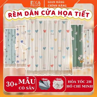 ❤️FREE SHIP❤️Rèm cửa sổ - phòng ngủ dán tường, rèm chống nắng may sẵn treo không cần khoan đục