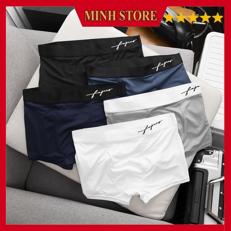 Quần lót nam BOXER thun lạnh cao cấp, quần sịp nam thun lạnh boxer SD07 - Minhstore88