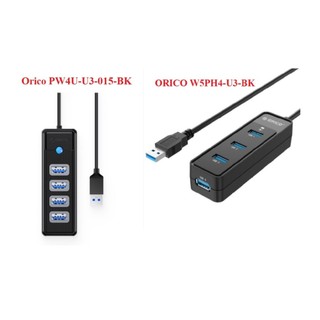 Bộ chia sang 4 cổng usb 3.0 orico - màu đen