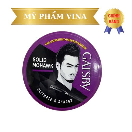 Wax Tạo Kiểu Tóc Gatsby – U&S Tím – 75Gr