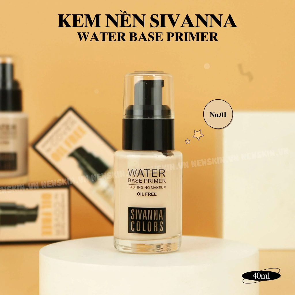 Kem Nền Sivanna Colors , Kem Lót Kiềm Dầu Sivanna WATER BASE PRIMER HF559