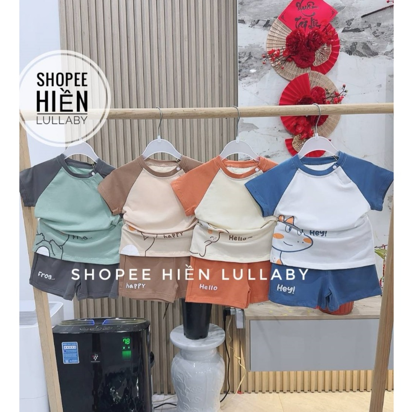 [Dokma/Chính Hãng] Bộ cộc tay Dokma chất vải tăm bambo co dãn cho bé trai, bé gái