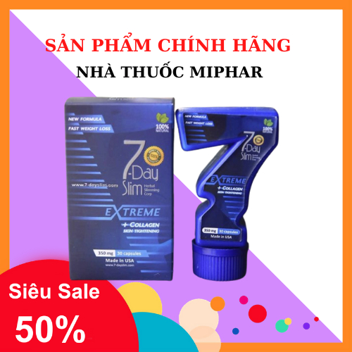 Viên Uống Giảm Cân Mỹ 7 Day Slim - NT MIPHAR