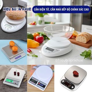 Cân Điện Tử, Cân Tiểu Ly, Cân Định Lượng Nhà Bếp, Bếp Bánh Độ Chính Xác Cao - Nhiều Mẫu