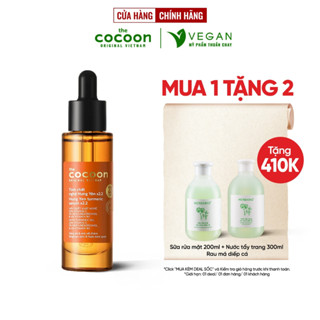 C22 Serum tinh chất nghệ Hưng Yên Cocoon với 22% VTM C 30ml VEGAN Mỹ phẩm Thuần chay