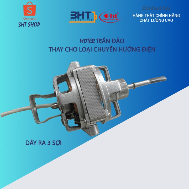 Moter quạt trần đảo - 100% đồng