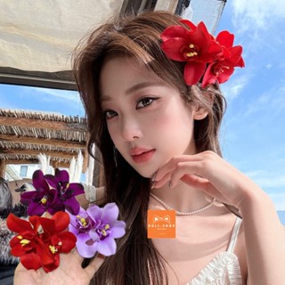 KMR08. 1 Kẹp mỏ vịt kẹp 2 hoa đi biển kẹp hoa giả kẹp 2 hoa Lan BULL.SHOP