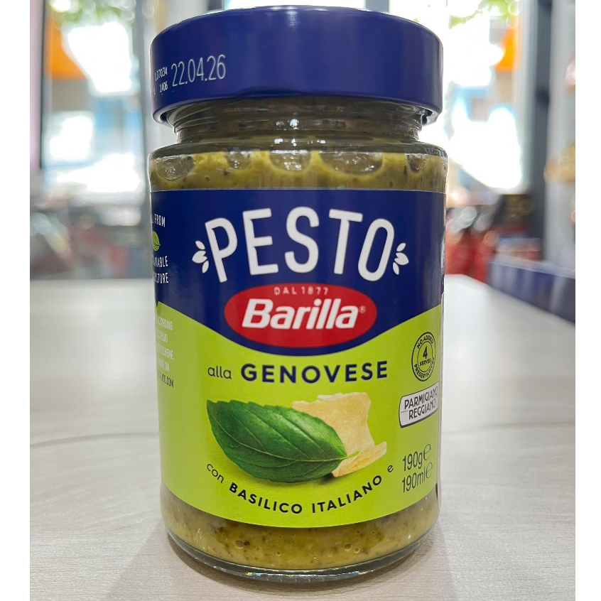 [ Date 08/26 ] Sốt Pesto xanh ALLA GENOVESE Barilla của Ý 190g [Chính hãng]