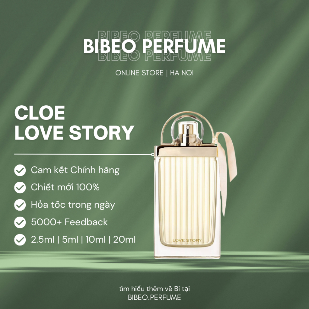 |BIBEO| Nước hoa Choe Love Story