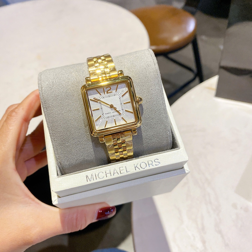 Đồng hồ nữ Marc Jacobs Vic Silver Dial Ladies Watch MJ3462, Authentic, Full box, Luxury diamond watc