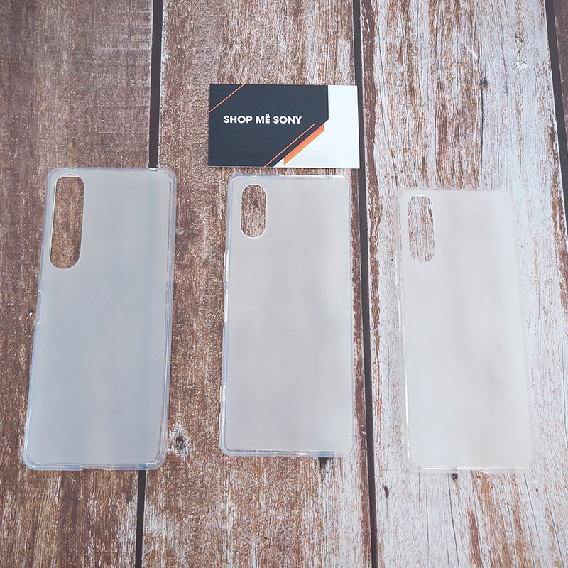 Ốp lưng mỏng nhám Xperia 1 IV, Xperia 10 IV, Xperia 5 V, Xperia 1 III, Xperia 1 Mark II, Xperia 1, X