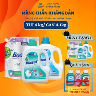 [MUA 1 TẶNG 1] Nước Giặt Xả Booster Premier x 4.1kg Cho Máy Giặt Cửa Ngang, Cửa Trên an toàn cho da