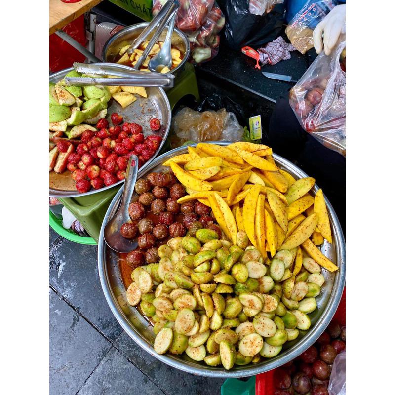 Sốt lắc xoài ( hoa quả) siu ngon - mẫu thử lắc 600g hoa quả