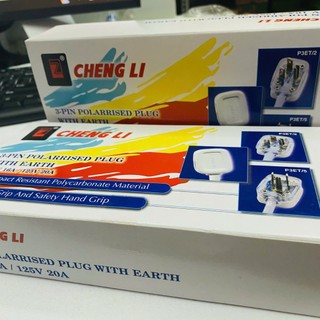 [CHÍNH HÃNG] Phích cắm 3 chân Chengli.