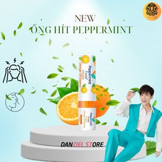  Ống hít thông mũi 2 đầu Peppermint Field Inhaler Orange - hương cam dịu nhẹ Thái Lan 
