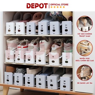  Khay Đựng Giày Thông Minh 3 Nấc Tiện Lợi Đế Để Giày Xếp Gọn Giày Dép Tiết Kiệm Không Gian Tủ Giày  Loại Mới TP017  