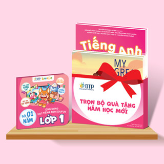 E-voucher - Gói Edufun Premium lớp 1 + [Bộ quà tặng SGK i-Learn smart start + 2 truyện đọc] - Dtpbooks