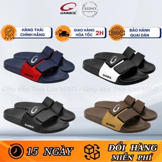 Dép Thái Lan Nam Nữ GAMBOL 43111 Quai Ngang Chính Hãng Dép Quai Dán Siêu Nhẹ, Êm Chân, Chống Trơn Trượt