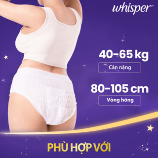 Băng Vệ Sinh Dạng Quần Whisper Koala Kích Cỡ Vừa - Lớn (2 Cái)