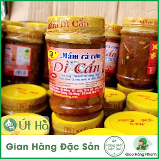 Mắm Cá Cơm Dì Cẩn Hủ 500gr Mắm Cái Đà Nẵng Hương Vị Đậm Đà Thơm Ngon - Út Hà Đặc Sản