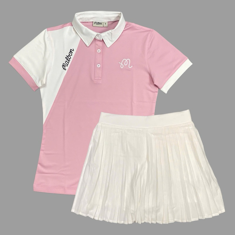 Váy Trắng / Áo Hồng pastel