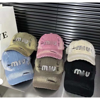 mũ lưỡi trai bò rách DG