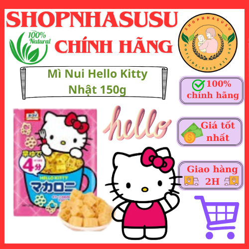 Mì Nui Hello Kitty Nhật 150g