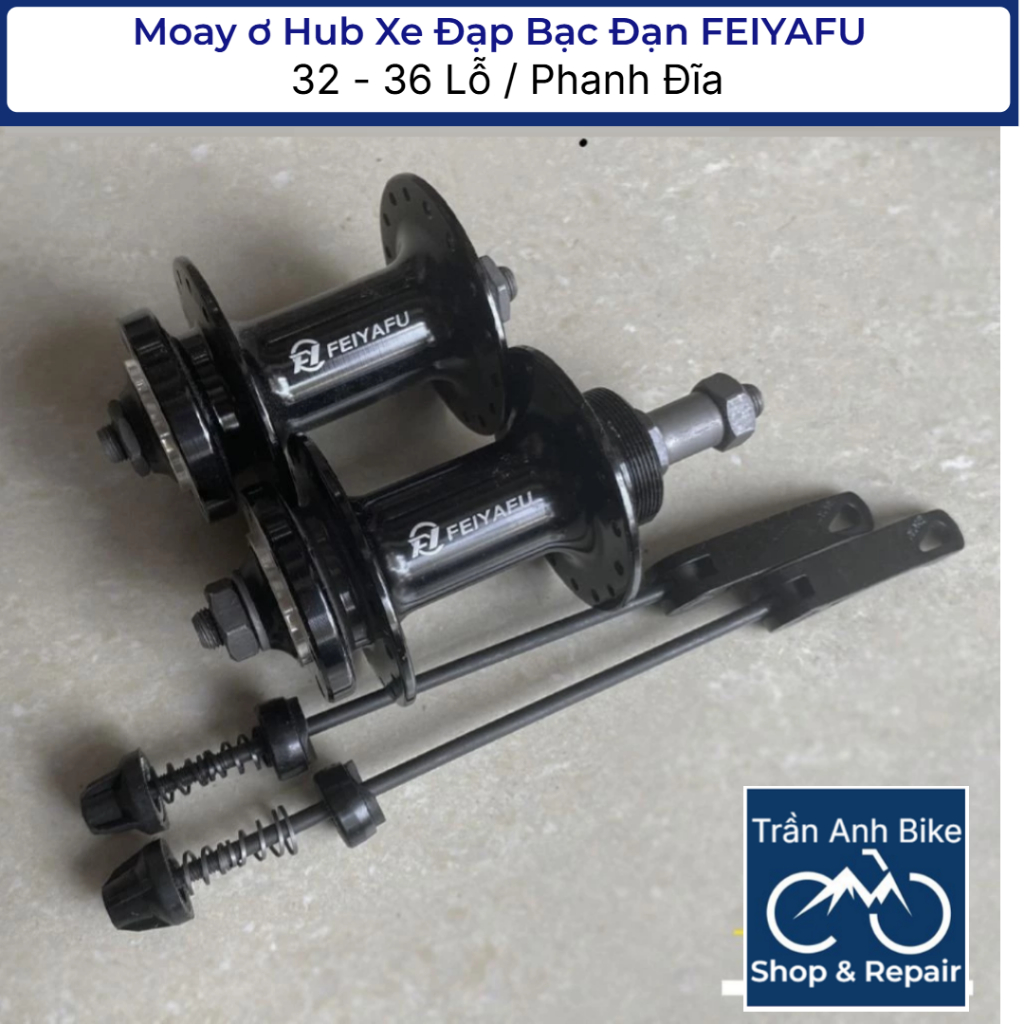 Moay ơ (Đùm) Hub Xe Đạp Bạc Đạn 32 Lỗ 36 Lỗ FEIYAFU Phanh Đĩa