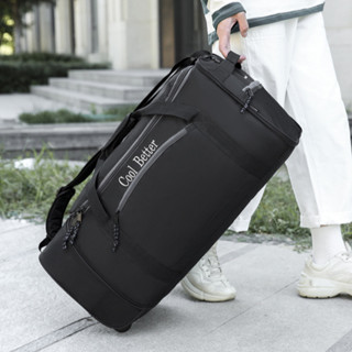 Túi du lịch có bánh xe gấp gọn dung tích lớn cho nam và nữ Túi kéo Túi hành lý Túi tập thể dục Túi đeo vai T18