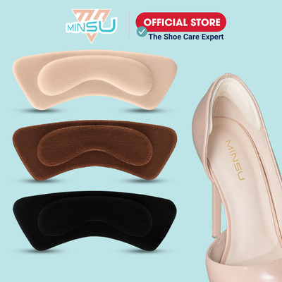 Miếng Dán Lót Gót Giày 4D Bảo Vệ Gót Chân MINSU M5503 Đệm Chống Trầy Chân, Bị Rộng Chuyên Cho Giày Cao Gót, Thể Thao Nữ