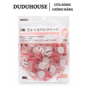 COMBO 10 viên mặt nạ nén miniso