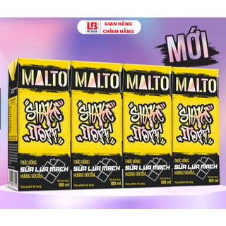  Sữa lúa mạch Lof Malto socola 180ml*4 