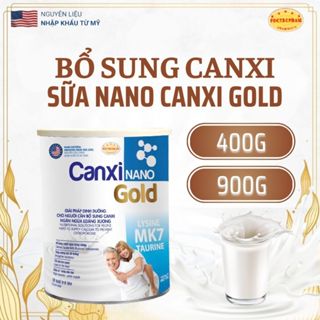 Sữa Canxi Cho Người Già Nano Gold Hỗ Trợ Xương Khớp Bổ Sung Canxi Ngăn Ngừa Loãng Xương 400 - 900g