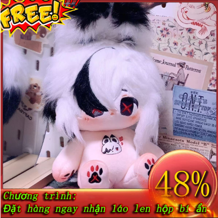 👉🔥Arlecchino🔥👈Genshin Impact Người Hầu Phong Cách Đẹp Trai Gấu Bông Anime.Búp Bê 20CM