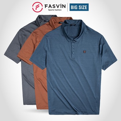 Áo Polo nam BIGSIZE FASVIN PL23188.HN chất vải thun thể thao cao cấp phom dáng đẹp