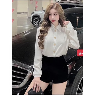 Sơ mi nữ cao cấp- chất lụa nhật dày dặn ( ảnh thật cận chất)
