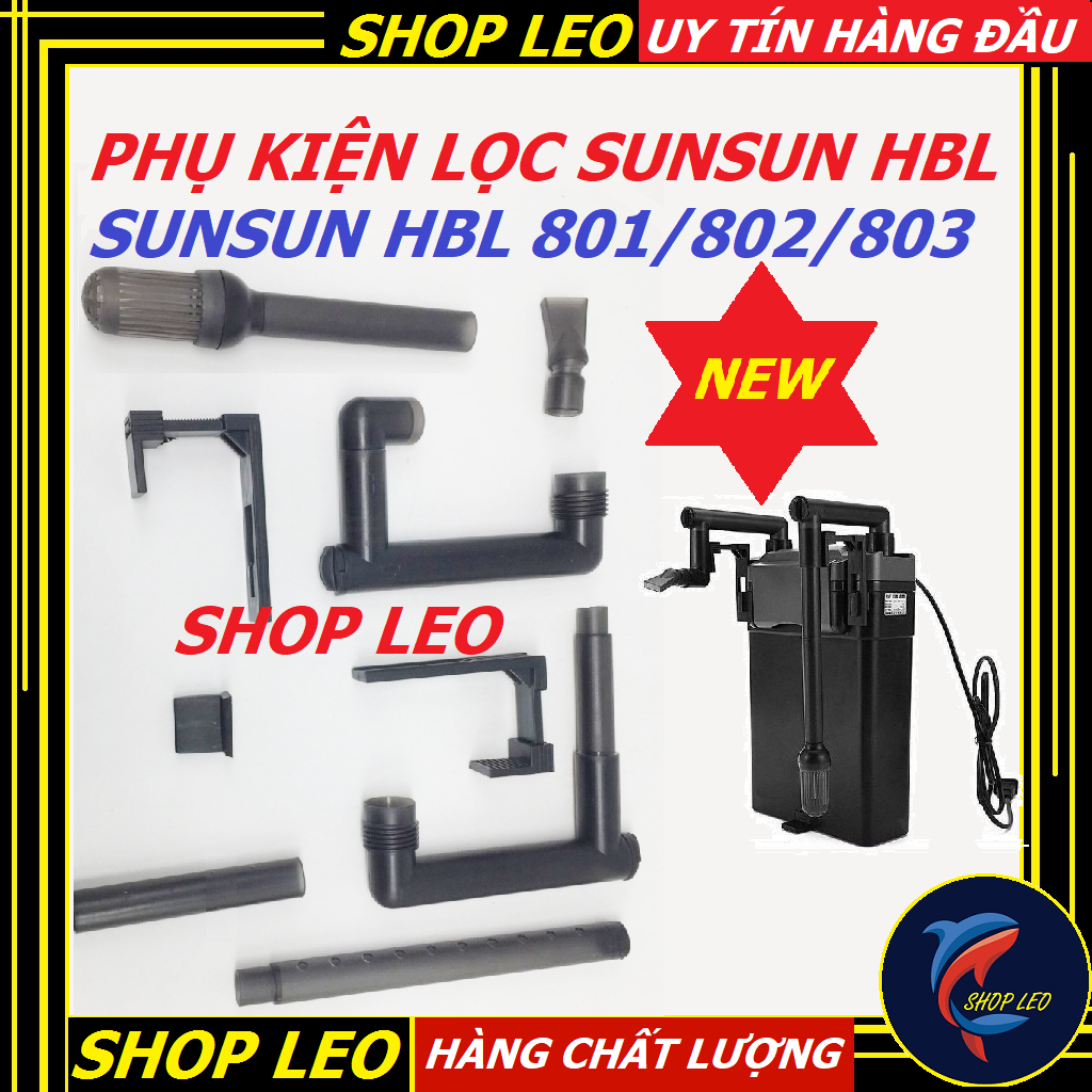 Phụ kiện lọc HBL 801/802/803-Phụ kiện lọc sunsun HBL các mã - in out, lọc váng, trục HBL-Phụ kiện th
