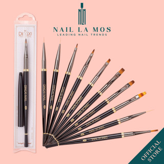Cọ vẽ móng DINGXI chính hãng cao cấp - Cọ nail Nhật loại tốt cọ nét, cọ bản, cọ đắp gel, cọ ombre chuyên dụng (lẻ chiếc)