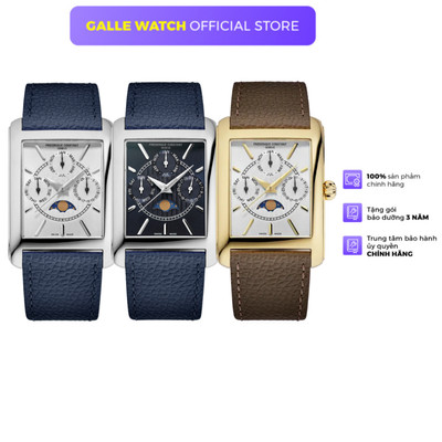 Đồng Hồ Nam Frédérique Constant FC-265 Classics Moonphase dây da sang trọng, chính hãng Thụy Sĩ