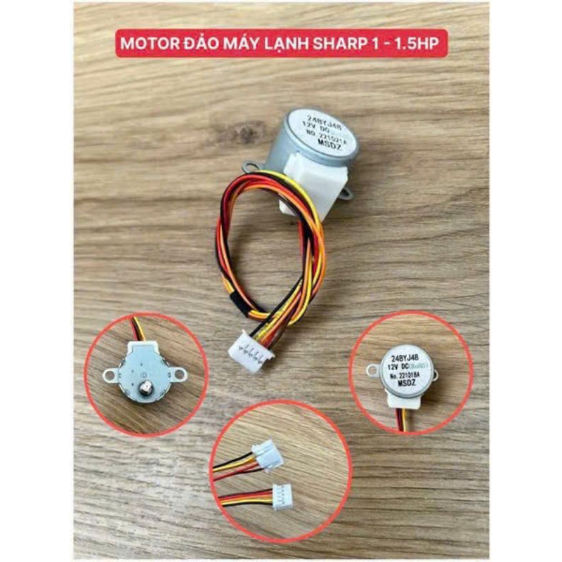 MÔ TƠ ĐẢO MÁY LẠNH SHARP 1HP - 1,5HP