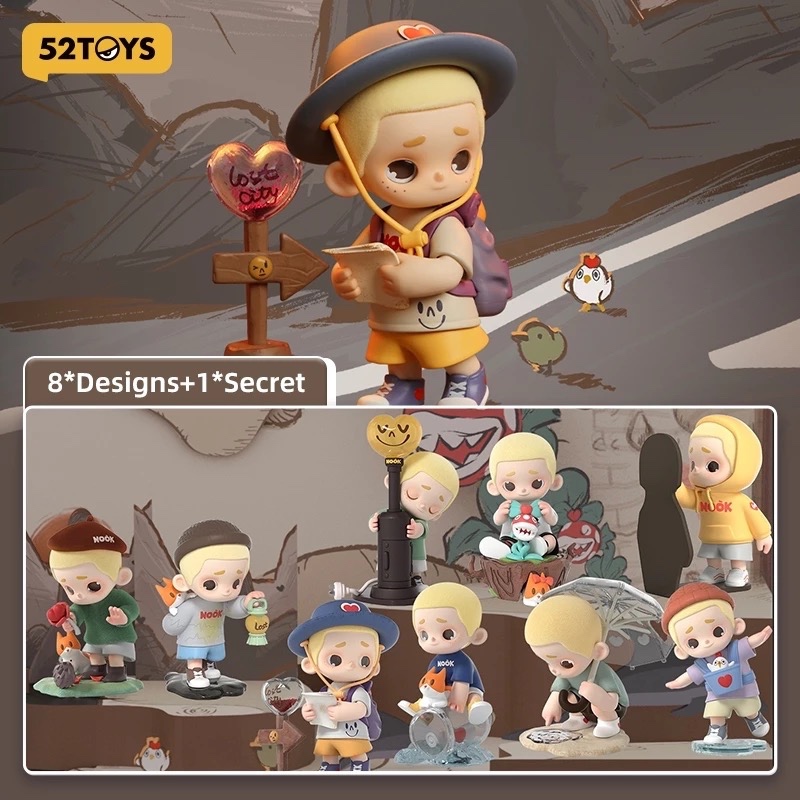 52Toys: NOOK Quest for the Heart (Blind box set 8 hộp)