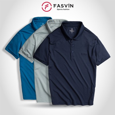 Áo polo nam Fasvin PL21465.HN chất vải coolmax mềm mại mát lạnh lịch sự tiện dụng