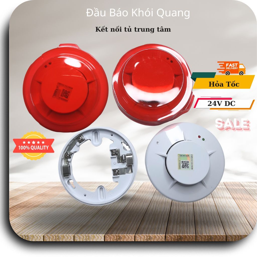 Đầu báo khói quang điện, đầu báo khói quang kết nối tủ trung tâm,báo khói quang điện CM WT32L  kết n