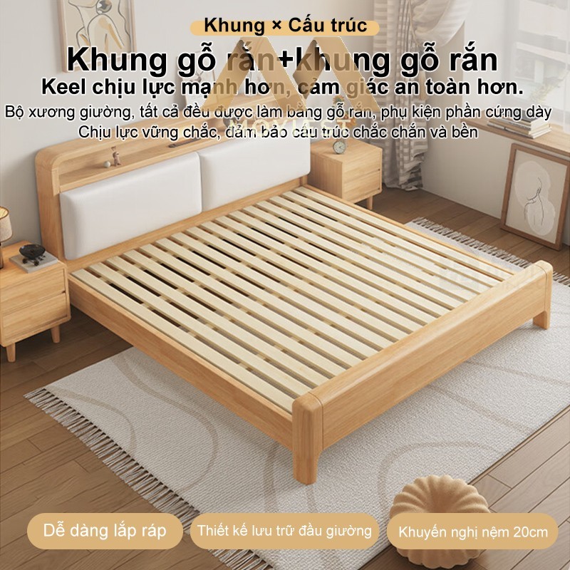 💗MY💗Giường Ngủ Pallet Gỗ Thông Tự Nhiên Đủ Kích Thước Không Bị Mối Mọt Thân Thiện Với Môi Trường | BigBuy360 - bigbuy360.vn