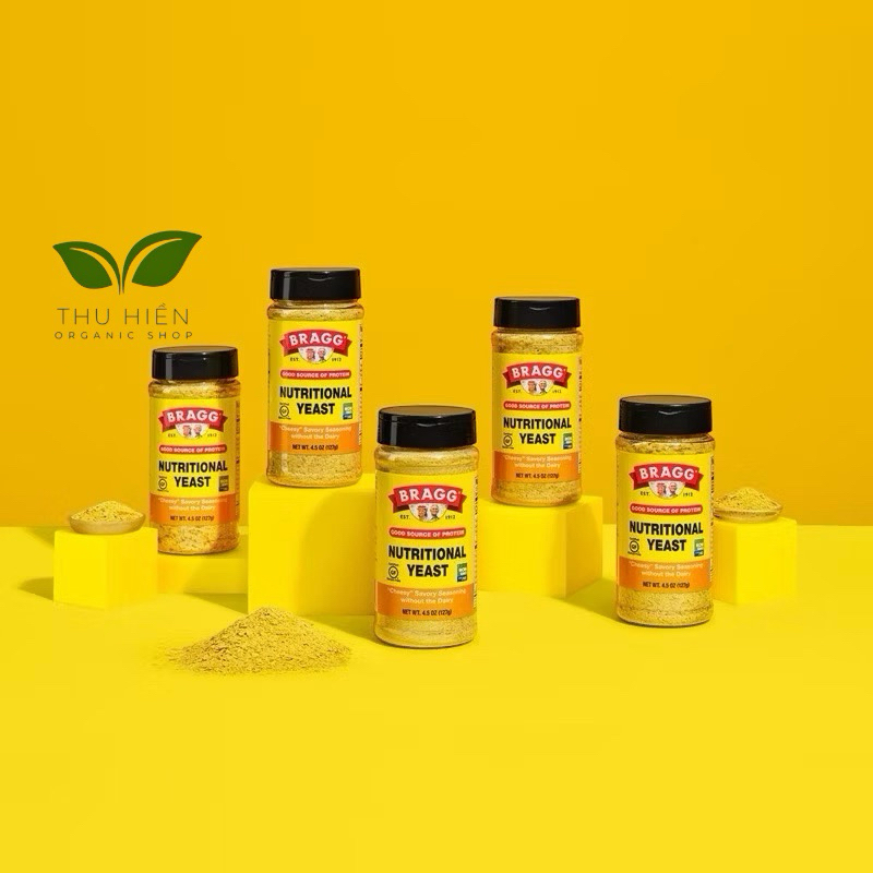 Bragg Men Dinh Dưỡng Nutritional Yeast 127g. Date 08/2026