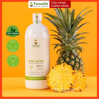 Nước lau sàn hữu cơ FUWA3E enzyme sinh học từ vỏ dứa 1L hương SẢ CHANH/ QUẾ