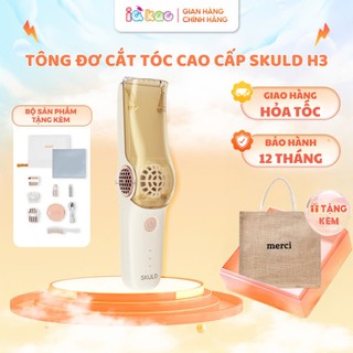 Mã IQKA499KK GIẢM 9K CHO ĐƠN CÓ GIÁ TRỊ TỐI THIẾU 499KTông Đơ Cắt Tóc SKULD H3 Đầu Lưỡi Bo Tròn Chạy Êm Sạc Pin Tách 