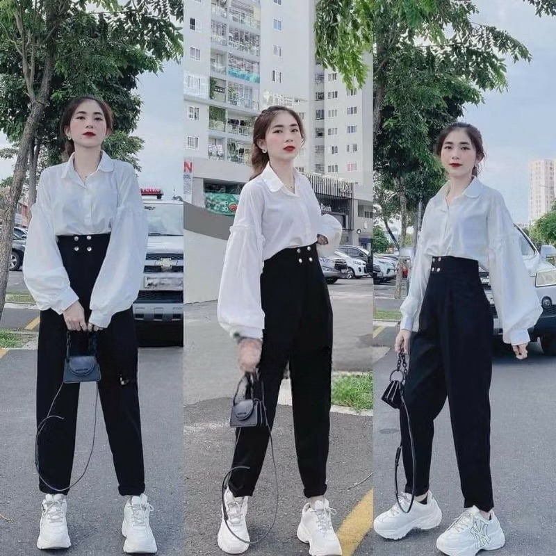 QUẦN BAGGY ĐẸP_ 4 CÚC BẤM