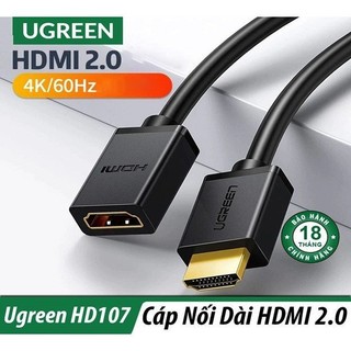 Cáp nối dài hdmi 2m ugreen 10142 - hàng chính hãng